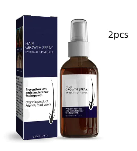 Hair Growth Spray Moisturizes Damaged Hair - GLOWLAB