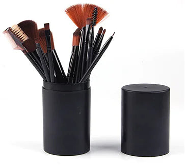 12-Piece Makeup Brush Set and Beauty Tools - GLOWLAB