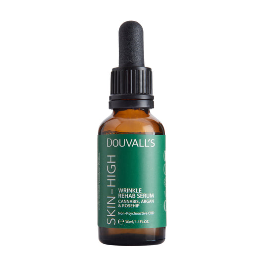 Organic Argan Wrinkle Rehab Serum 30ml | collagen-boosting ceramide-rich plant formula - GLOWLAB
