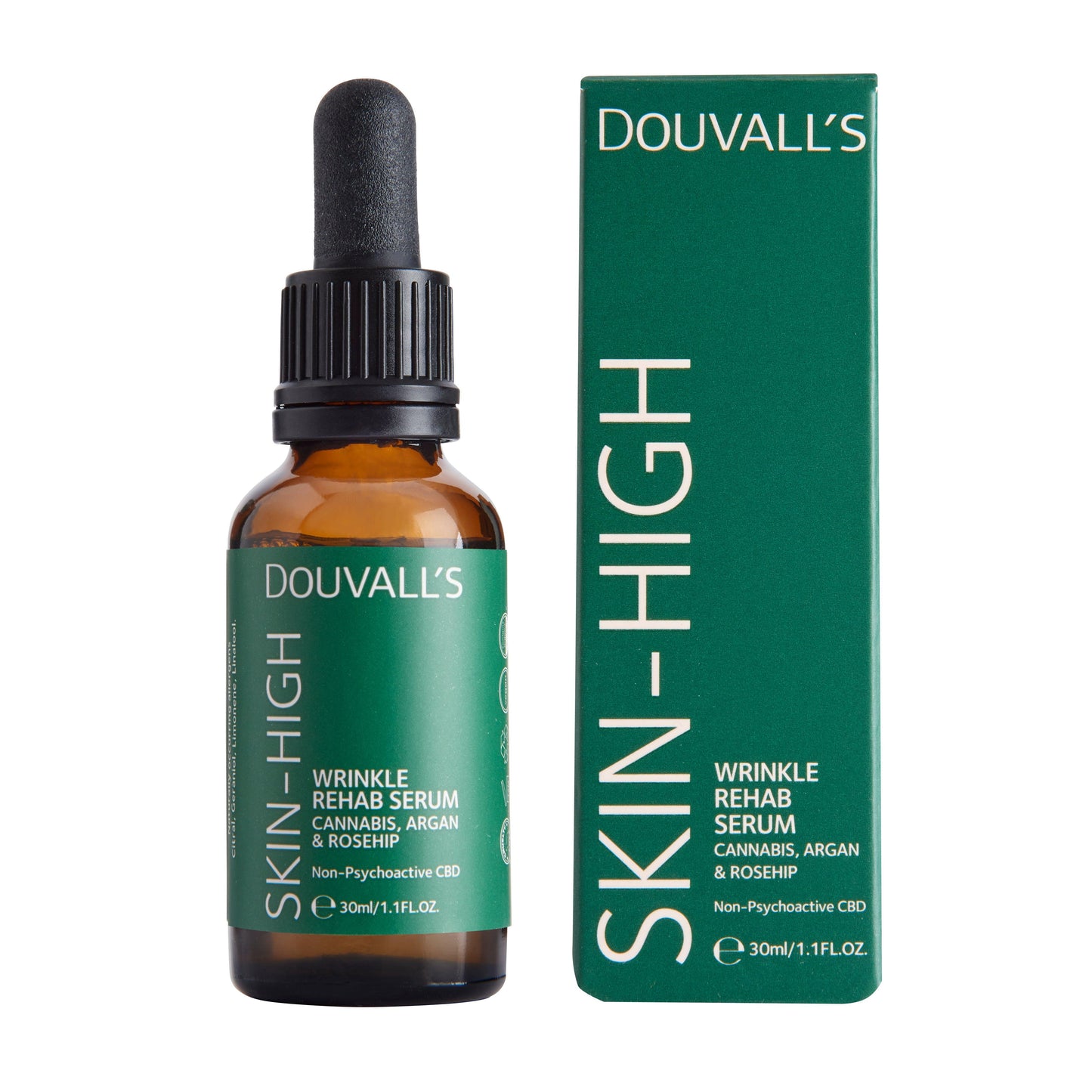 Organic Argan Wrinkle Rehab Serum 30ml | collagen-boosting ceramide-rich plant formula - GLOWLAB