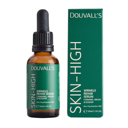 Organic Argan Wrinkle Rehab Serum 30ml | collagen-boosting ceramide-rich plant formula - GLOWLAB