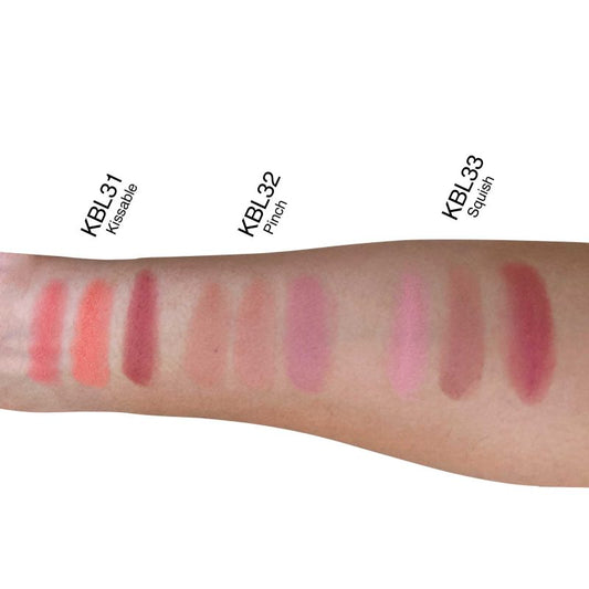 Blush Palette - Squish - KBL33 | Jojoba Oil, Matte Finish - GLOWLAB