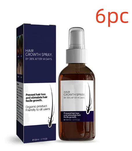 Hair Growth Spray Moisturizes Damaged Hair - GLOWLAB