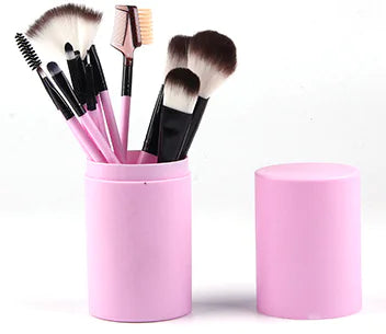 12-Piece Makeup Brush Set and Beauty Tools - GLOWLAB