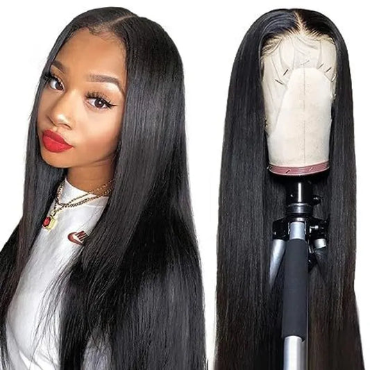 New Front Lace Human Hair Wig - GLOWLAB